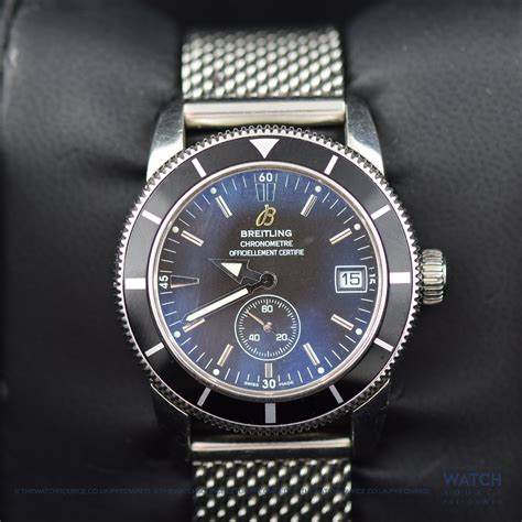 pre owned breitling superocean heritage.